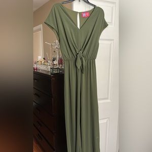 Green jumpsuit never worn